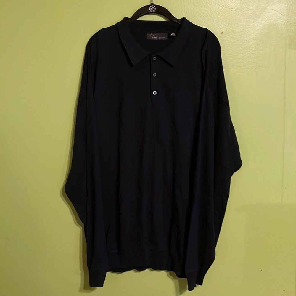 NWT Greg Norman Dark Blue Men's Golf Sweater Size XL